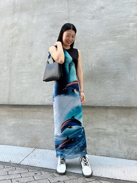 Desigual心斎橋STAFFさん(レディース・160cm)の夏コーディネート