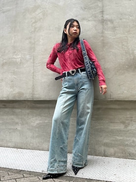 Desigual心斎橋STAFFさん（レディース・153cm）の冬コーディネート