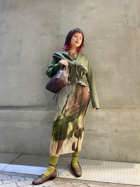 Desigual心斎橋STAFFさん(レディース・158cm)の秋コーディネート