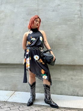 Desigual心斎橋STAFFさん（レディース・158cm）の夏コーディネート