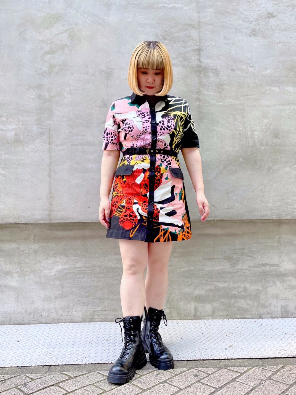 Desigual（デシグアル）の「M. Christian Lacroix 蘭モチーフ