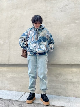 Desigual心斎橋STAFFさん(レディース・160cm)の冬コーディネート