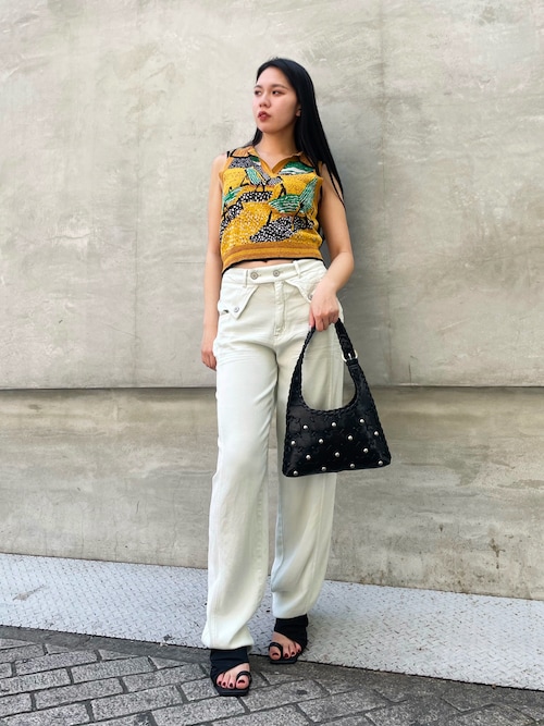 Desigual（デシグアル）の「風景ジャカードポロニットベスト（Tシャツ