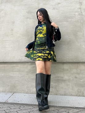 Desigual心斎橋STAFFさん(レディース・163cm)の秋コーディネート