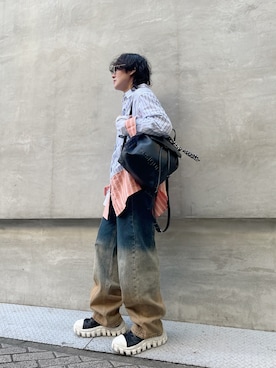 Desigual心斎橋STAFFさん（メンズ・160cm）の冬コーディネート