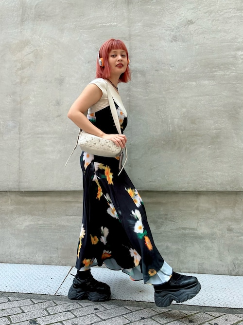 Desigual（デシグアル） パーティードレス ワンピース 夏 卒業式 花柄