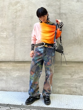 Desigual心斎橋STAFFさん（メンズ・160cm）の夏コーディネート