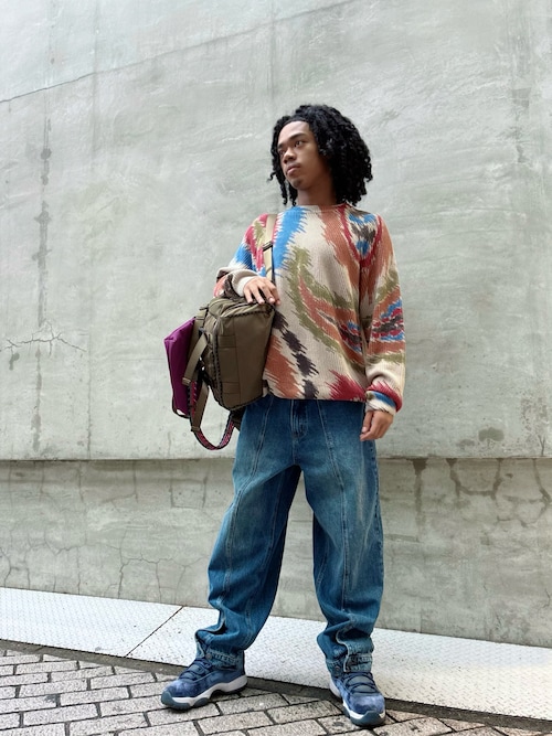 マーブルジャカードニット（ニット/セーター）｜Desigual（デシグアル