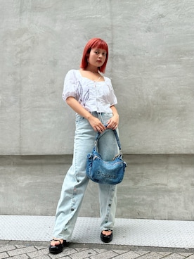 Desigual心斎橋STAFFさん（レディース・158cm）の夏コーディネート