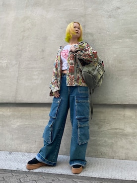 Desigual心斎橋STAFFさん(レディース・162cm)の冬コーディネート