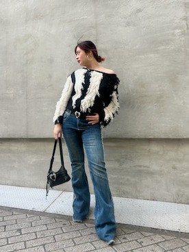 Desigual心斎橋STAFFさん（レディース・158cm）の冬コーディネート