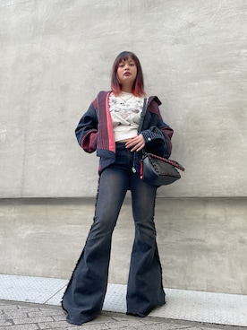 Desigual心斎橋STAFFさん(レディース・158cm)の冬コーディネート