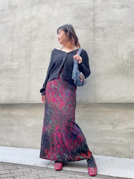 Desigual心斎橋STAFFさん(レディース・158cm)の冬コーディネート