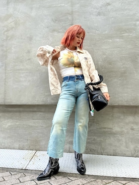 Desigual心斎橋STAFFさん（レディース・158cm）の夏コーディネート