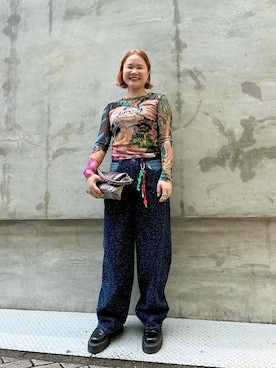 Desigual心斎橋STAFFさん（レディース・162cm）の秋コーディネート