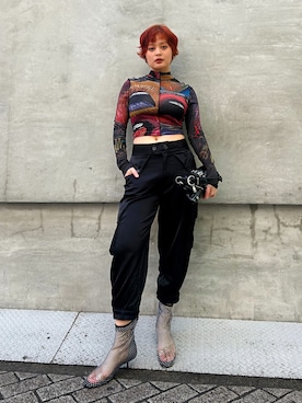 Desigual心斎橋STAFFさん（レディース・158cm）の春コーディネート