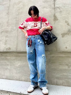 Desigual心斎橋STAFFさん(メンズ・160cm)の春コーディネート
