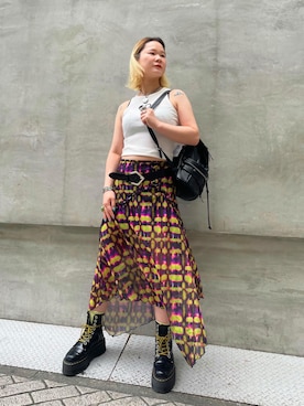 Desigual心斎橋STAFFさん(レディース・162cm)の夏コーディネート
