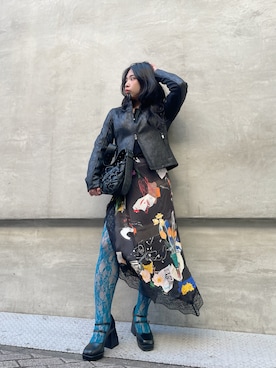 Desigual心斎橋STAFFさん（レディース・153cm）の冬コーディネート
