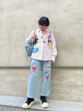 Desigual心斎橋STAFFさん（レディース・160cm）の冬コーディネート