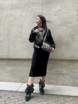 Desigual心斎橋STAFFさん（レディース・163cm）の冬コーディネート