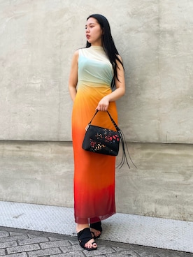 Desigual心斎橋STAFFさん(レディース・163cm)の夏コーディネート