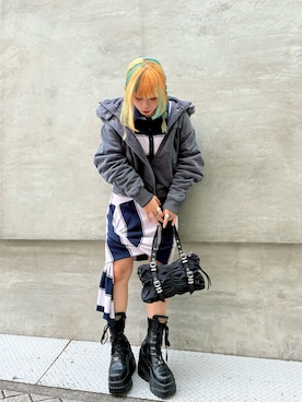 Desigual心斎橋STAFFさん(レディース・156cm)の秋コーディネート