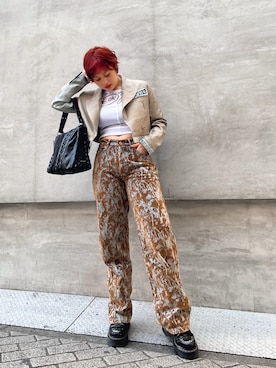 Desigual心斎橋STAFFさん（レディース・158cm）の冬コーディネート