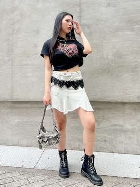 Desigual心斎橋STAFFさん(レディース・163cm)の夏コーディネート