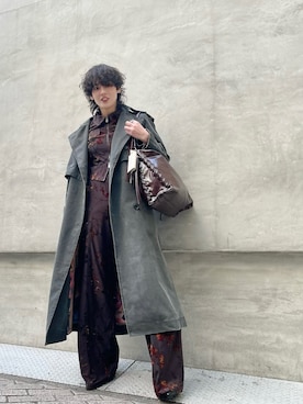 Desigual心斎橋STAFFさん（レディース・160cm）の冬コーディネート