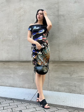Desigual心斎橋STAFFさん(レディース・163cm)の夏コーディネート