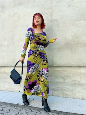 Desigual心斎橋STAFFさん（レディース・158cm）の秋コーディネート