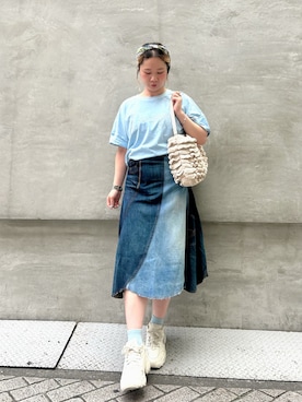 Desigual心斎橋STAFFさん(レディース・162cm)の夏コーディネート