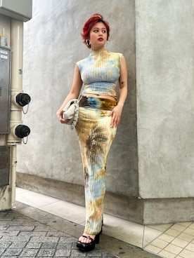 Desigual心斎橋STAFFさん(レディース・158cm)の春コーディネート