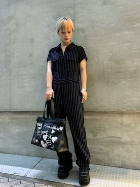 Desigual心斎橋STAFFさん（メンズ・160cm）の冬コーディネート