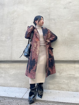 Desigual心斎橋STAFFさん（レディース・153cm）の冬コーディネート