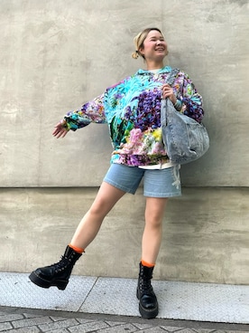 Desigual心斎橋STAFFさん（レディース・162cm）の春コーディネート