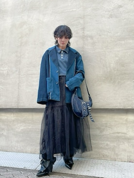 Desigual心斎橋STAFFさん（レディース・160cm）の冬コーディネート