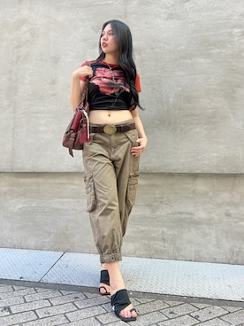 Desigual心斎橋STAFFさん（レディース・163cm）の夏コーディネート