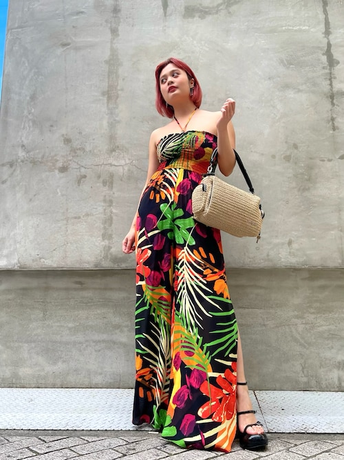 ラフィアクロス ミニボストンバッグ（ハンドバッグ）｜Desigual