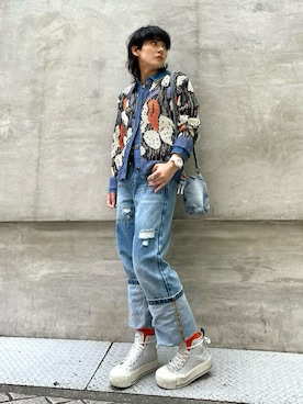 Desigual心斎橋STAFFさん(メンズ・160cm)の夏コーディネート