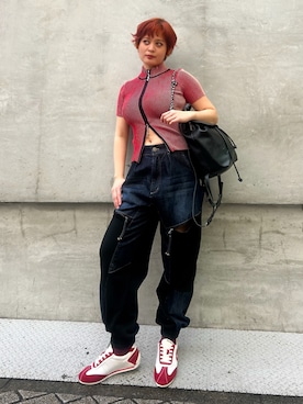 Desigual心斎橋STAFFさん（レディース・158cm）の春コーディネート