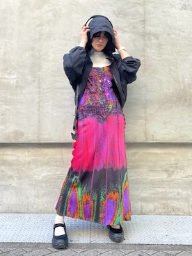 Desigual心斎橋STAFFさん（レディース・160cm）の冬コーディネート