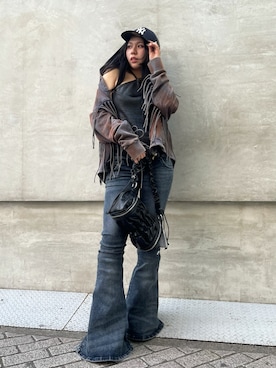 Desigual心斎橋STAFFさん（レディース・163cm）の春コーディネート