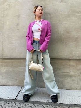 Desigual心斎橋STAFFさん（レディース・162cm）の秋コーディネート