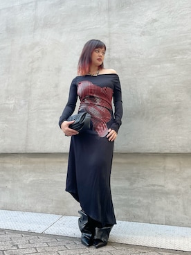 Desigual心斎橋STAFFさん(レディース・158cm)の冬コーディネート