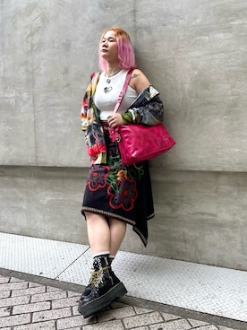 Desigual心斎橋STAFFさん(レディース・162cm)の夏コーディネート