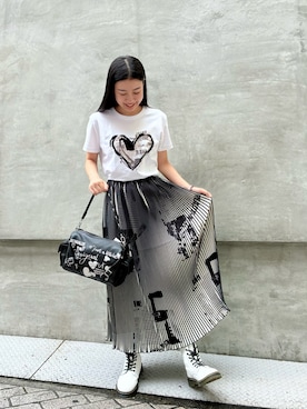 Desigual心斎橋STAFFさん（レディース・160cm）の夏コーディネート