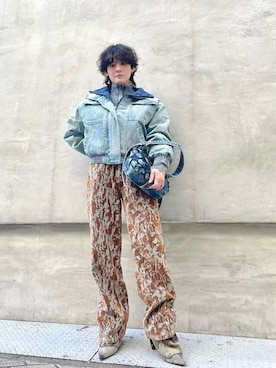 Desigual心斎橋STAFFさん（メンズ・160cm）の冬コーディネート