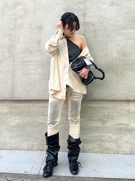 Desigual心斎橋STAFFさん（レディース・160cm）の春コーディネート